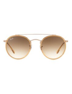 Ray Ban Rb3647n 907051 Round Double Bridge Cafe Degradado
