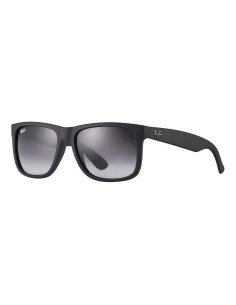 Ray Ban Rb4165 601/8g Justin Negro Gris Degradado Original