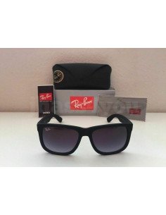 Ray Ban Rb4165 601/8g Justin Negro Gris Degradado Original