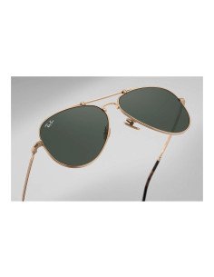 Ray Ban Rb8125 913658 Aviator Titanium White Gold G-15 Icon