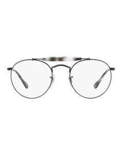 Ray Ban Oftalmico Rb3747v 2760 Round Double Bridge Negro