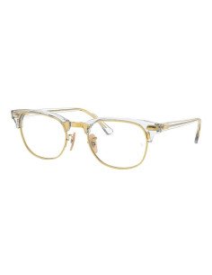 Ray Ban Oftalmico Rb5154 5762 Clubmaster Dorado Transparente