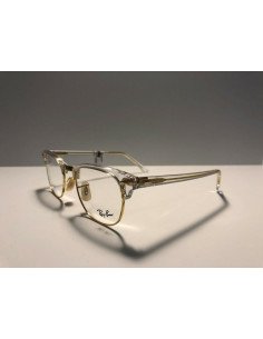 Ray Ban Oftalmico Rb5154 5762 Clubmaster Dorado Transparente