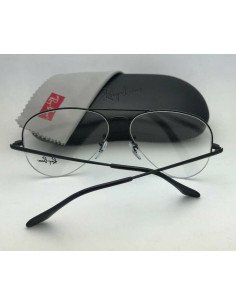 Ray Ban Oftalmico Rb6589 2509 Aviator Gaze Negro Original