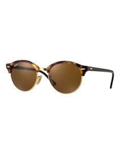 Ray Ban Rb4246 1160 Clubround Fleck Carey Cafe B-15 Clasico