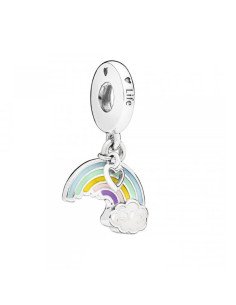 Charm Pandora Colgante Arcoíris Y Nube 797016ENMX PA164