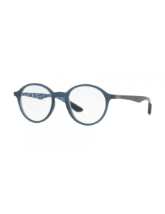Ray Ban RB8904 5262 Round Metal Azul Negro Fibra de carbono