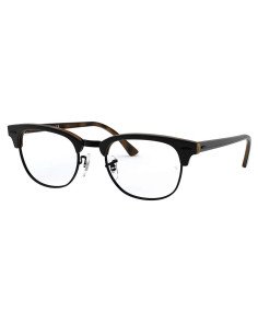 Ray Ban Oftalmico Rb5154 5909 Clubmaster Negro Carey Gris