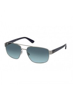Ray Ban Rb3663 004/3M Square Shape Azul degradado Plateado Negro