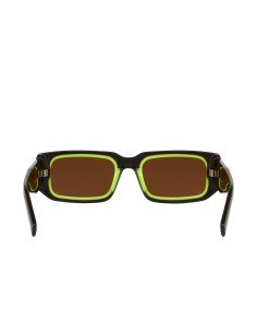 Prada SPR 06YS 15M-01T Square Shape Abstract Dark Brown