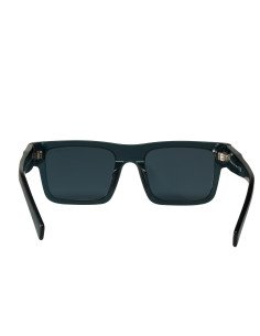 Prada SPR 19WS 08Q-420 Square Shape Crystal Blue