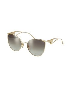 Prada SPR 50ZS ZVN-3D0 Irregular Pale Gold Brown Gradient
