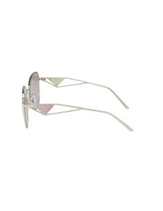 Prada SPR 57YS 1BC-06R Butterfly Shape Pink Silver