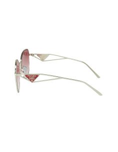 Prada SPR 57YS 1BC-09Q Butterfly Shape Silver Pink Gradient