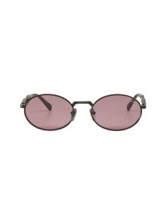 Prada SPR 65ZS 1AB-03Z Oval Shape Black Fuchsia