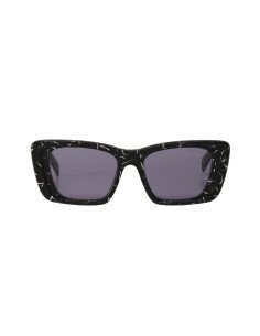 Prada SPR 08YS 03V-01O Oversized rectangular Marble Violet