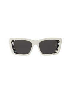 Prada SPR 08YS 02V-5S0 Oversized rectangular White