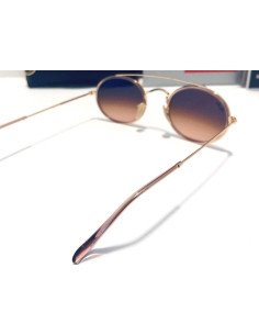 Ray Ban Rb3847n 9125a5 Oval Double Bridge Cafe Degradado