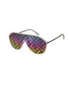 Fendi FF M0039/G/S F074/R3 New Aviator Grey Multicolor Mirrored