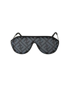 Fendi FF M0039/G/S V81/MD New Aviator Grey Black