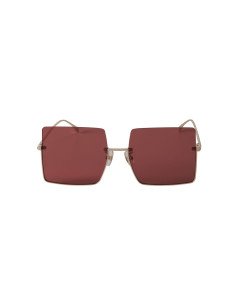 Fendi FF0401/S DDB Square Shape Rose Gold Red Original