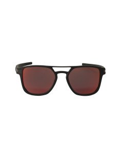 Oakley OO4128 0553 Latch Alpha Matte Black Prizm Ruby Polarized