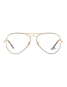 Ray Ban Oftalmico Rb6489 2945 Dorado Carey Aviator Gota Icon
