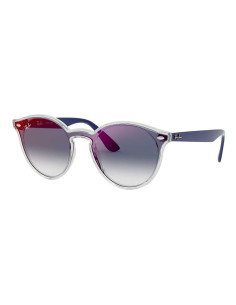 Ray Ban Rb4380n 6356x0 Round Blaze Acetato Original Icon
