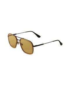 Prada SPR 57XS 03A-0B7 Aviator Square Yellow Black