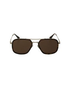 Prada SPR 57XS 01A-8C1 Aviator Square Coffe Tortoise