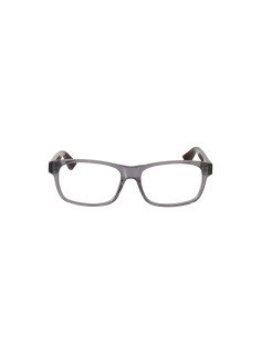 Gucci Gg0006O 008 Oftalmico Square Shape Gris transparente