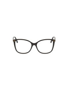 Gucci Gg0026O 001 Square Oftalmico Negro Dorado Original