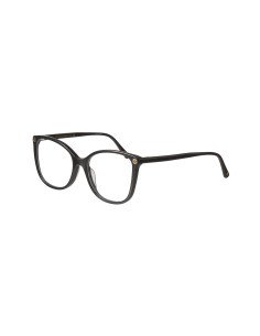 Gucci Gg0026O 001 Square Oftalmico Negro Dorado Original