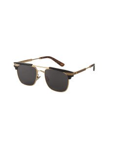 Gucci Gg0287s 001 Clubmaster Negro Clasico Dorado Original