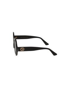 Gucci Gg0319s 001 Oval Round Fashion Negro Degradado Clasico