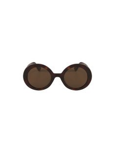 Gucci Gg0319s 002 Oval Round Fashion Carey Cafe transparente