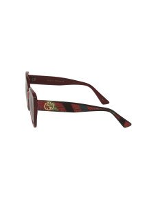 Gucci Gg0327S 005 Square Overseized Rojo Azul Negro