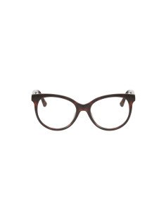 Gucci Gg0329O 002 Oftalmico Round Carey Cafe Acetato