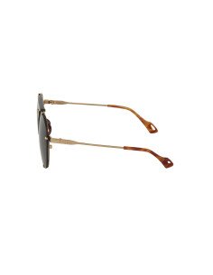 Gucci Gg0740S 001 Aviator Metal Gris Carey Dorado Original