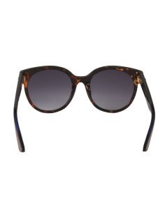 Gucci Gg0035s 004 Round Shape Cafe Degradado Carey Azul