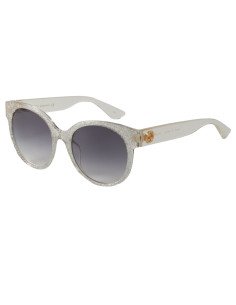 Gucci Gg0035s 007 Round Shape Transparente Brillante Gris degradado