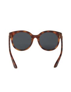 Gucci Gg0035s 011 Round Shape Cafe Carey Gris Original Acetato