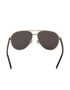 Gucci Gg0043SA 002 Aviator Metal Shape Cafe Dorado Original