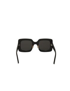 Gucci Gg0780S 004 Square Shape Negro Gris Nuevo Original