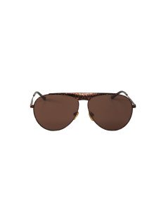 Gucci Gg0908S 002 Aviator Metal Shape Carey Cafe Original