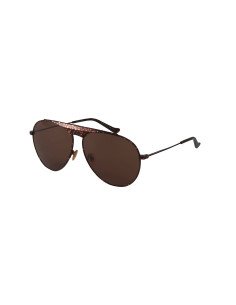 Gucci Gg0908S 002 Aviator Metal Shape Carey Cafe Original