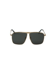 Gucci Gg0840s 002 Square Aviator Dorado Negro Original