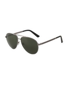 Gucci Gg0137s 003 Aviador Gris Plateado Clasico Original