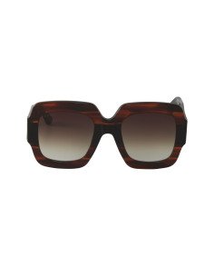 Gucci Gg0178s 004 Oversized Square Cafe Negro Degradado original