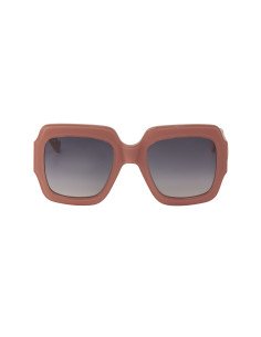 Gucci Gg0178s 007 Oversized Square Terracota Cafe degradado Original